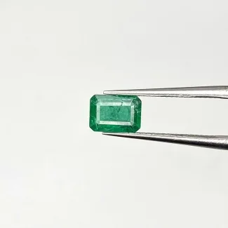 1.09 Cts. Emerald 7.22x5.18x3.36mm Step Cut Octagon Shape AA Grade Loose Gemstone - Total 1 Pc.