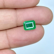  1.89 Cts. Emerald 8.12x6.19x4.39mm Step Cut Octagon Shape AA Grade Loose Gemstone - Total 1 Pc.