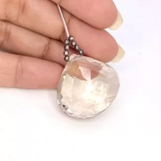 Feldspar  Heart Shape Gemstone Loose Beads - 26mm - 1 Pc. - 69.25 Carat
