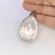  127.7 Carat Feldspar 33mm  Pear Shape AA Grade Loose Gemstone Bead - Total 1 Pc.