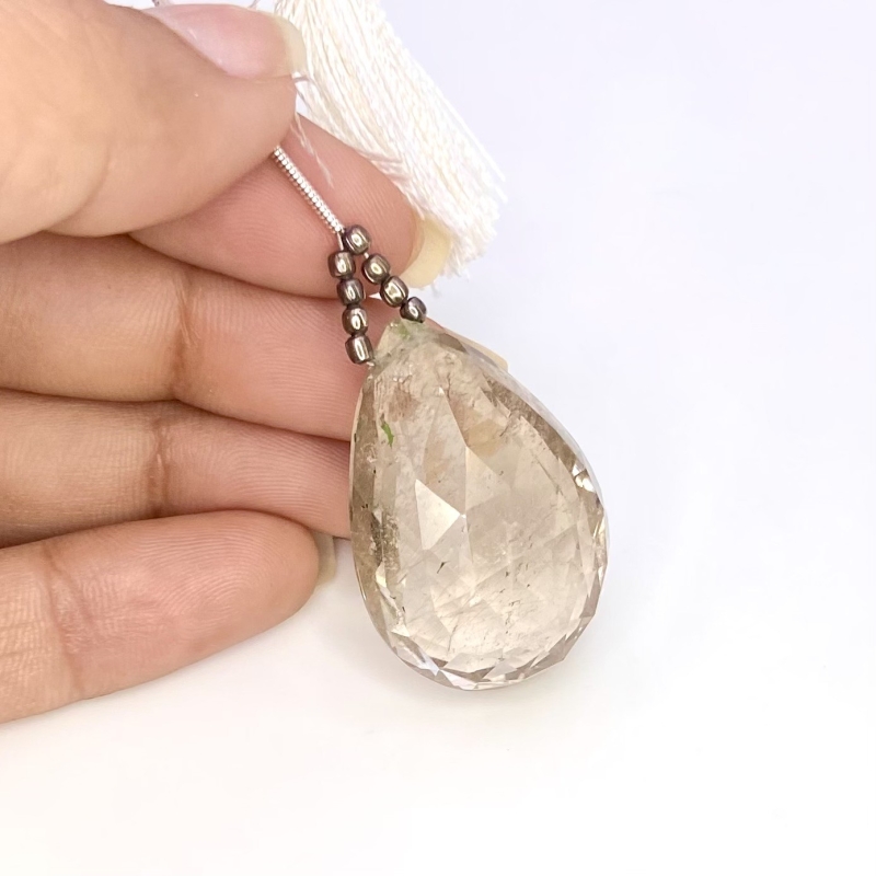  71.6 Carat Feldspar 32mm  Pear Shape AA Grade Loose Gemstone Bead - Total 1 Pc.