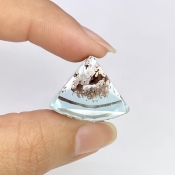  67.38 Cts. Rutile Aquamarine 26.45x22.61mm Step Cut Octagon Shape AA Grade Loose Gemstone - Total 1 Pc.