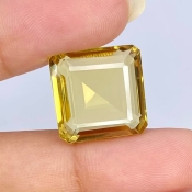  19.45 Cts. Beer Quartz 15.5mm Step Cut Octagon Shape AAA Grade Loose Gemstone - Total 1 Pc.