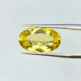 4.55 Cts. Yellow Beryl 15x9mm Faceted Oval Shape AAA Grade Loose Gemstone - Total 1 Pc.