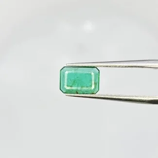  1.01 Carat Emerald 8.5x6mm Step Cut Octagon Shape A+ Grade Loose Gemstone - Total 1 Pc.