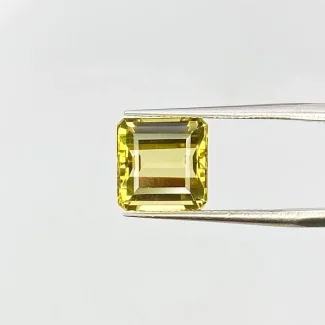 3.61 Carat Yellow Beryl 9mm Step Cut Octagon Shape AAA Grade Loose Gemstone - Total 1 Pc.