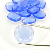  170.70 Carats Hydro Tanzanite 21-25mm Rose Cut Irregular Shape AAA Grade Gemstones Parcel - Total 14 Pcs.