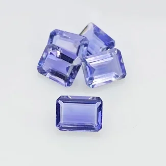 6.30 Cts. Iolite 8x6mm Step Cut Octagon Shape AAA Grade Gemstones Parcel - Total 5 Pcs.