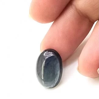 Green Tourmaline Smooth Oval Shape A Grade Loose Cabochon - 15.5x11mm - 1 Pc. - 6.81 Cts.