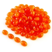 68.65 Carat Carnelian 7x5mm Smooth Oval Shape AA Grade Cabochons Parcel - Total 83 Pcs.