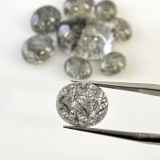 57.3 Carat Black Rutile 10x8-20x15mm Smooth Oval Shape AA Grade Cabochons Parcel - Total 9 Pcs.