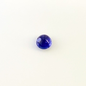 4.84 Cts. Tanzanite 9.5mm Smooth Round Shape AA+ Grade Loose Cabochon - Total 1 Pc.