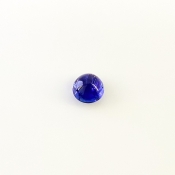 4.84 Cts. Tanzanite 9.5mm Smooth Round Shape AA+ Grade Loose Cabochon - Total 1 Pc.