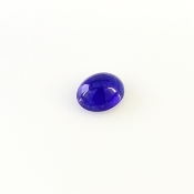 4.89 Cts. Tanzanite 11x9mm Smooth Oval Shape AA+ Grade Loose Cabochon - Total 1 Pc.
