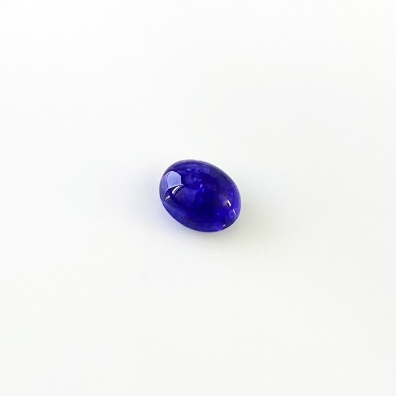 6.35 Cts. Tanzanite 11.5x9mm Smooth Oval Shape AA Grade Loose Cabochon - Total 1 Pc.