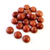 108.60 Cts. Sand Stone 11mm Smooth Round Shape AAA Grade Cabochons Parcel - Total 21 Pcs.