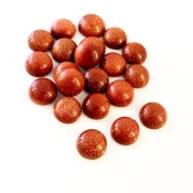 108.60 Cts. Sand Stone 11mm Smooth Round Shape AAA Grade Cabochons Parcel - Total 21 Pcs.