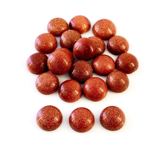 108.60 Cts. Sand Stone 11mm Smooth Round Shape AAA Grade Cabochons Parcel - Total 21 Pcs.