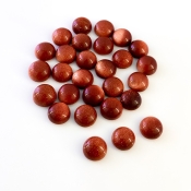 111.65 Cts. Sand Stone 10mm Smooth Round Shape AAA Grade Cabochons Parcel - Total 28 Pcs.