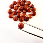 111.65 Cts. Sand Stone 10mm Smooth Round Shape AAA Grade Cabochons Parcel - Total 28 Pcs.