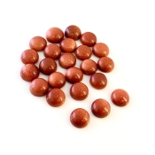 119.30 Cts. Sand Stone 11mm Smooth Round Shape AAA Grade Cabochons Parcel - Total 23 Pcs.