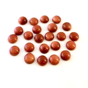 119.30 Cts. Sand Stone 11mm Smooth Round Shape AAA Grade Cabochons Parcel - Total 23 Pcs.