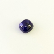 13 Carat Blue Sapphire 12mm Smooth Square Cushion Shape A Grade Loose Cabochon - Total 1 Pc.