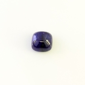 13 Carat Blue Sapphire 12mm Smooth Square Cushion Shape A Grade Loose Cabochon - Total 1 Pc.