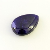 63.10 Carat Blue Sapphire 22x31mm Smooth Pear Shape A Grade Loose Cabochon - Total 1 Pc.