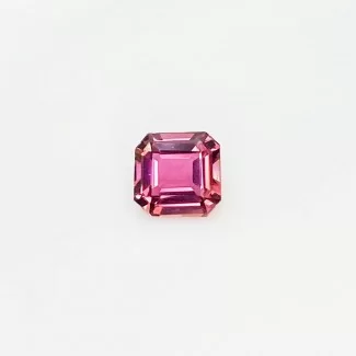 Pink Tourmaline Step Cut Octagon Shape AAA Grade Loose Gemstone - 9.75x9.42mm - 1 Pc. - 3.45 Cts.