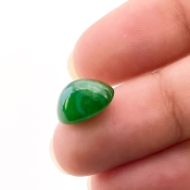 5.05 Carat Emerald 12x9.5mm Smooth Oval Shape A Grade Loose Cabochon - Total 1 Pc.