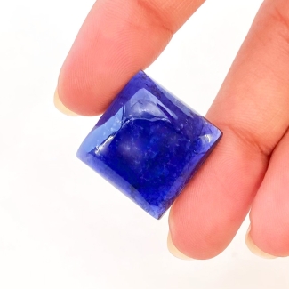 35.22 Carat Iolite 20mm Smooth Square Shape AA Grade Loose Cabochon - Total 1 Pc.