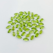 38.30 Carat Peridot 8x4mm Smooth Marquise Shape AAA Grade Cabochons Parcel - Total 52 Pcs.
