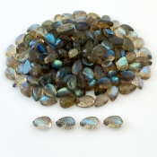 150.65 Carat Labradorite 8x5mm Smooth Pear Shape A Grade Cabochons Parcel - Total 156 Pcs.