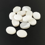 88.10 Carats Drusy Quartz 16x12mm  Oval Shape AA Grade Cabochons Parcel - Total 14 Pcs.