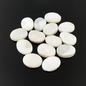 88.10 Carats Drusy Quartz 16x12mm  Oval Shape AA Grade Cabochons Parcel - Total 14 Pcs.