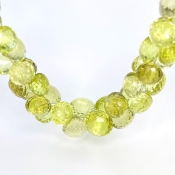 Lemon Quartz 9-12.5mm Briolette Onion Shape AA Grade Gemstone Beads Strand - Total 1 Strand of 7 Inch.
