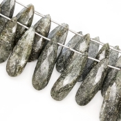 Agate 29-41mm Briolette Pear Shape AA+ Grade Gemstone Beads Lot - Total 5 Strands of 8 Inch.