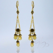 Citrine 925 Sterling Silver Earrings