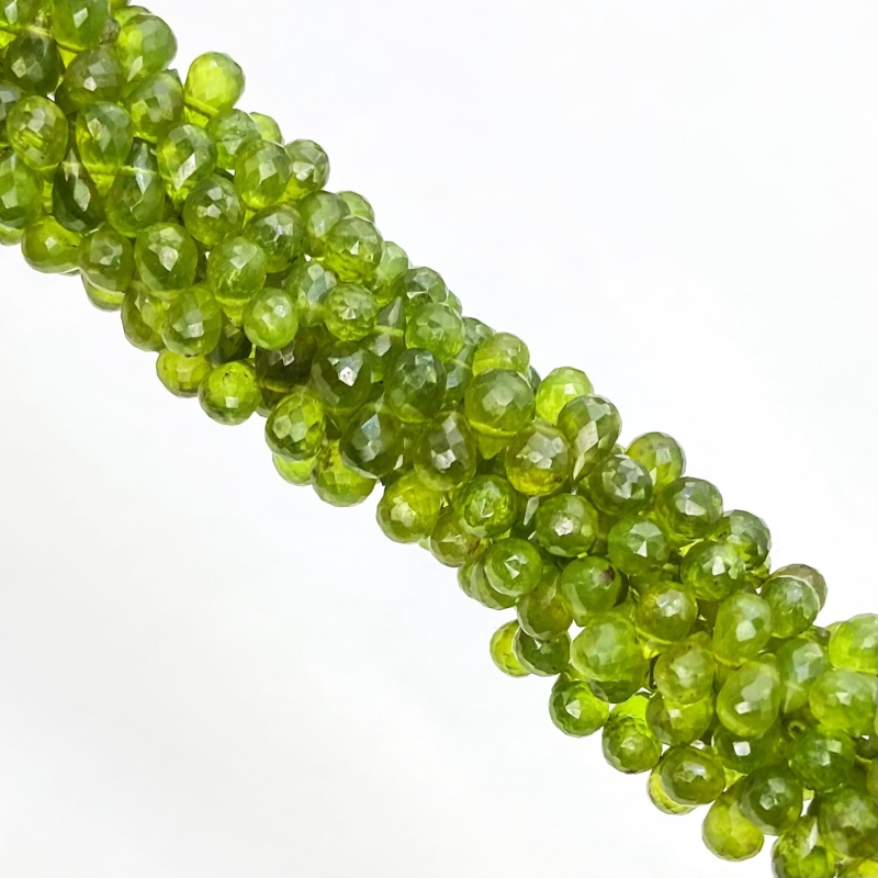 Vasonite 6-8mm Briolette Drop Shape AA Grade Gemstone Beads Strand - Total 1 Strand of 8 Inch.