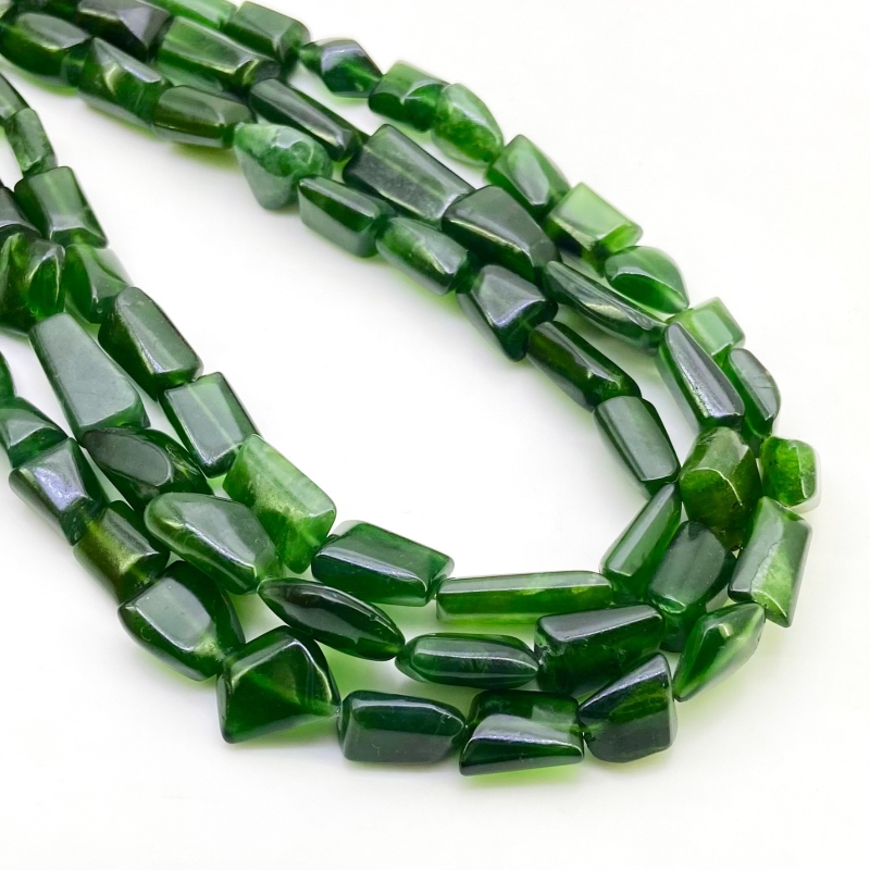 Serpentine 8-20mm Smooth Nugget Shape AA Grade Gemstone Beads Strand - Total 1 Strand of 19 Inch.