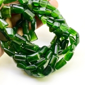 Serpentine 8-20mm Smooth Nugget Shape AA Grade Gemstone Beads Strand - Total 1 Strand of 19 Inch.