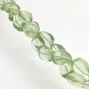 Green Amethyst 11-20mm Smooth Nugget Shape AAA Grade Gemstone Beads Strand - Total 1 Strand of 16 Inch.