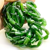 Serpentine 8-20mm Smooth Nugget Shape AA Grade Gemstone Beads Strand - Total 1 Strand of 19 Inch.
