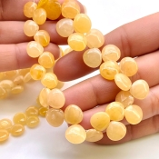 Agate 8-12mm Smooth Heart Shape A+ Grade Gemstone Beads Lot - Total 5 Strands of 8 Inch.