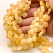 Agate 8-12mm Smooth Heart Shape A+ Grade Gemstone Beads Lot - Total 5 Strands of 8 Inch.