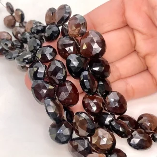 Hessonite Garnet 5-14mm Carved Melon AA+ Grade Gemstone Beads