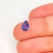 Blue Sapphire 5.08X7.11mm Faceted Pear AAA Grade Loose Gemstone - 153581