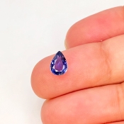 Blue Sapphire 5.08X7.11mm Faceted Pear AAA Grade Loose Gemstone - 153581