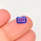 Blue Sapphire 5.15X7.67mm Step Cut Octagon AA+ Grade Loose Gemstone - 153583